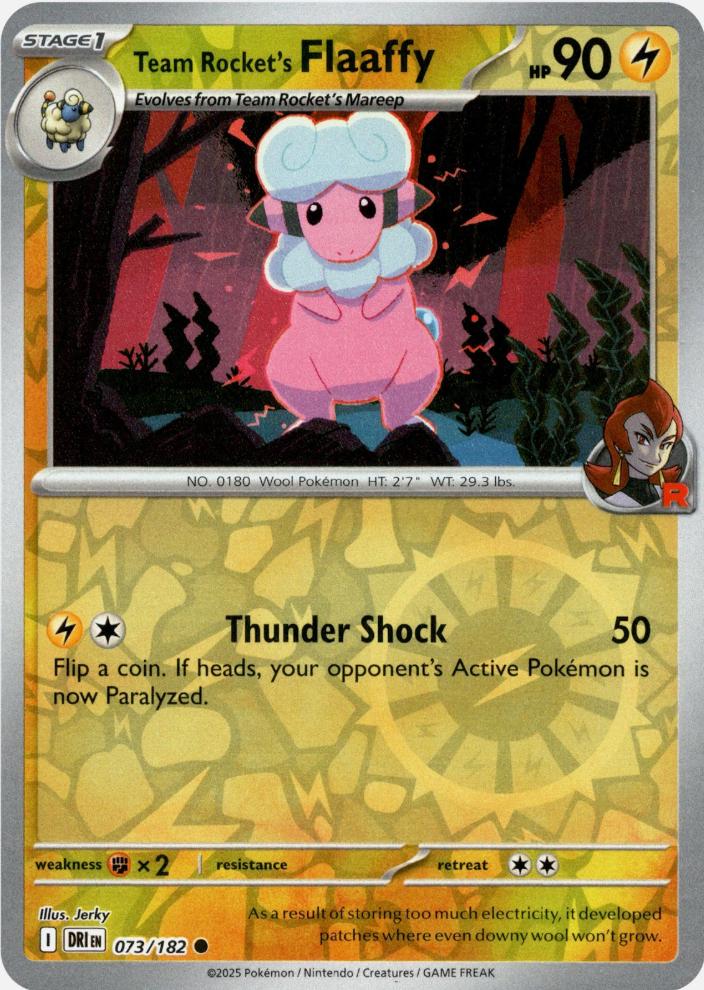 Team Rocket's Flaaffy [Reverse Holo]
